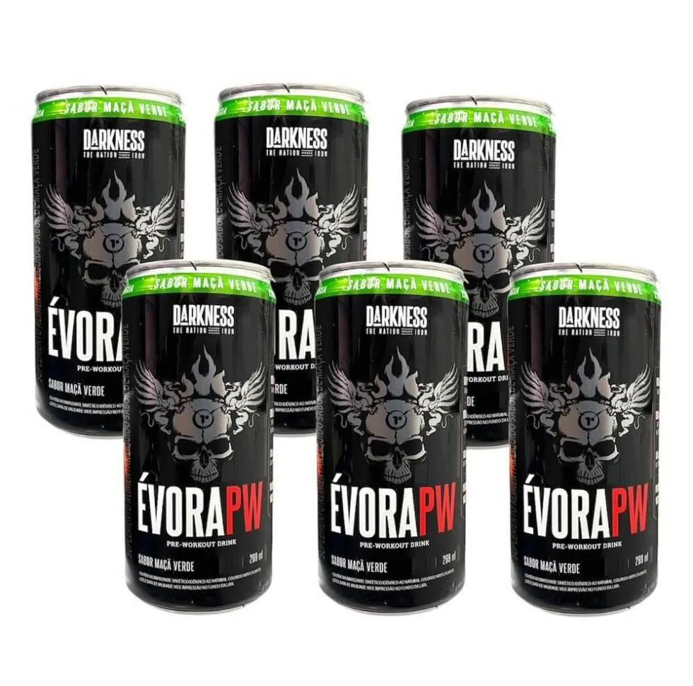ÉVORA PW DRINK (6 UNIDADES - 269ML) - MAçã VERDE