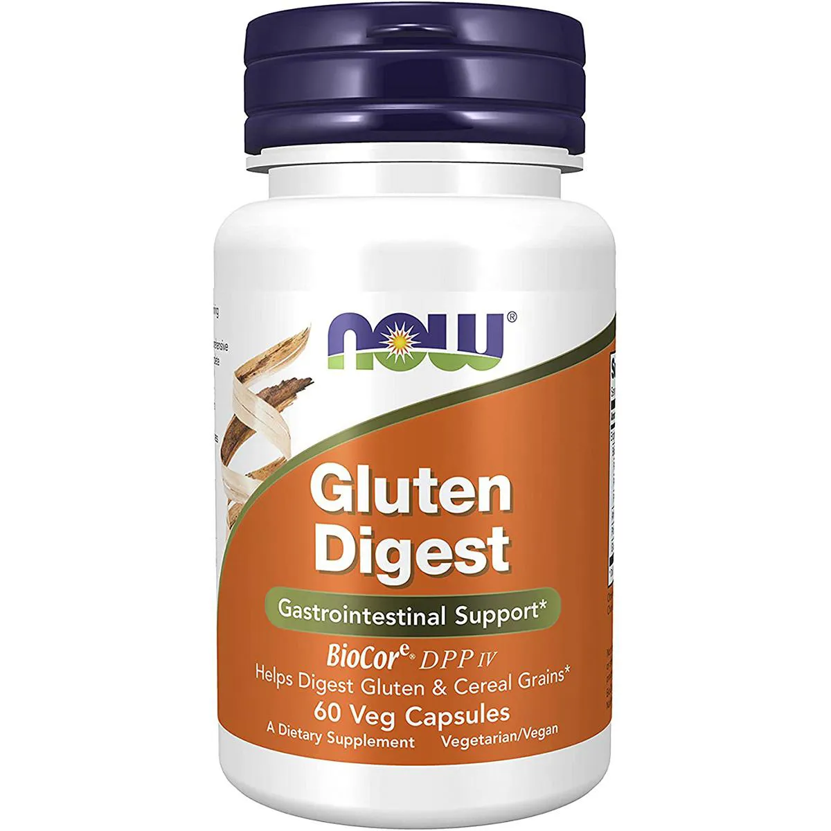 GLUTEN DIGEST ENZIMAS DIGESTIVAS 60 CAPS NOW FOODS