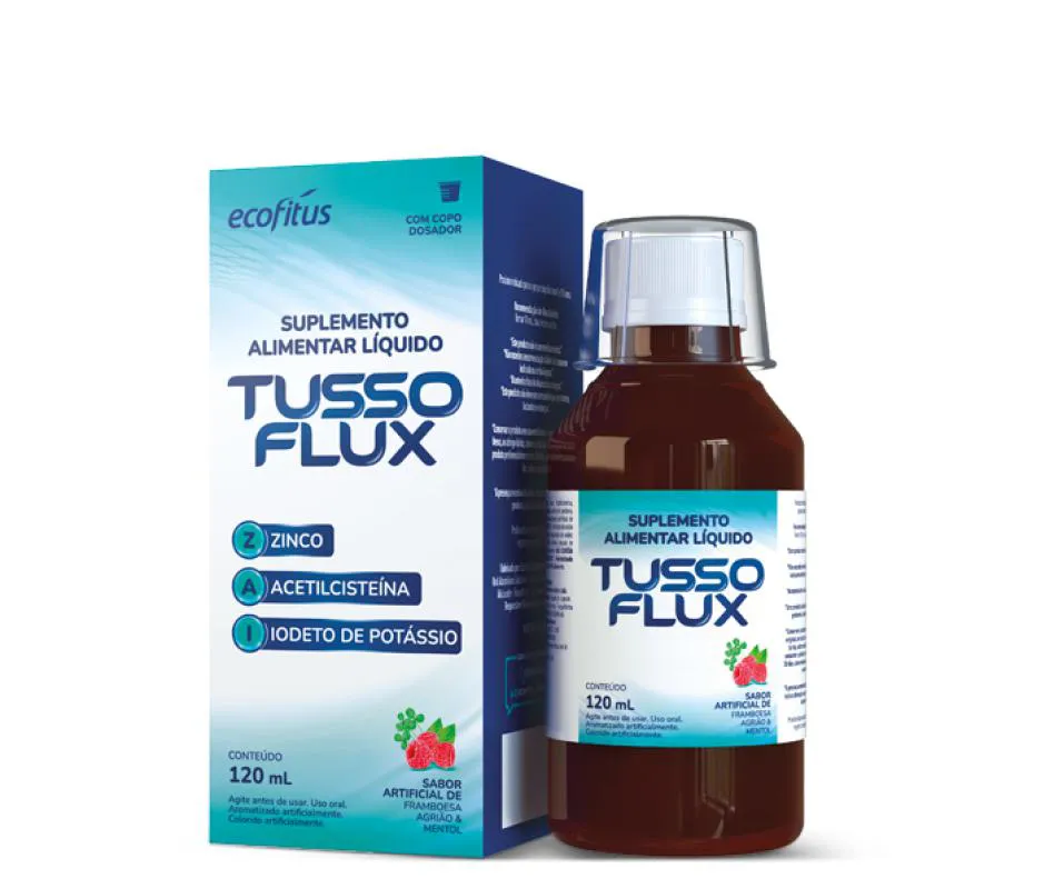 SUPLEMENTO ALIMENTAR TUSSOFLUX 120ML - ECOFíTUS