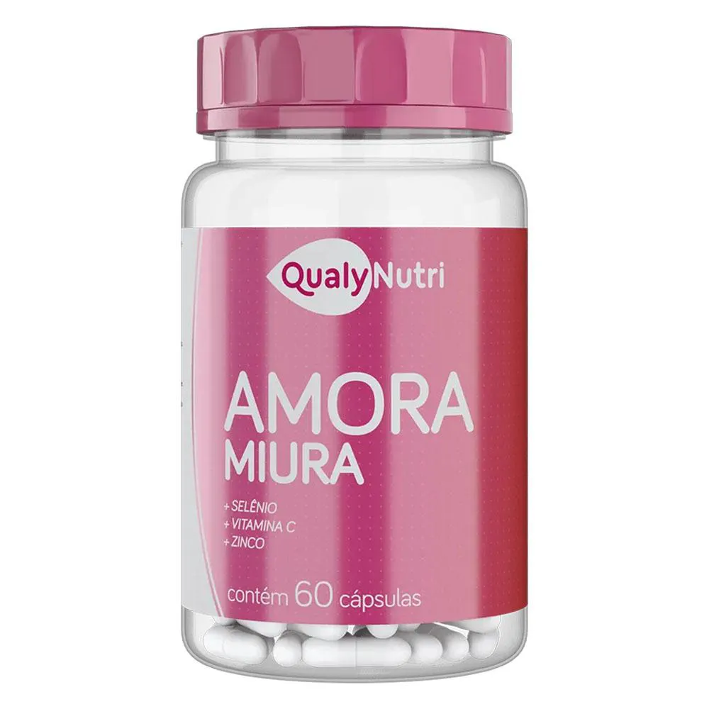 SUPLEMENTO AMORA MIURA 500MG 60CPS - QUALYNUTRI