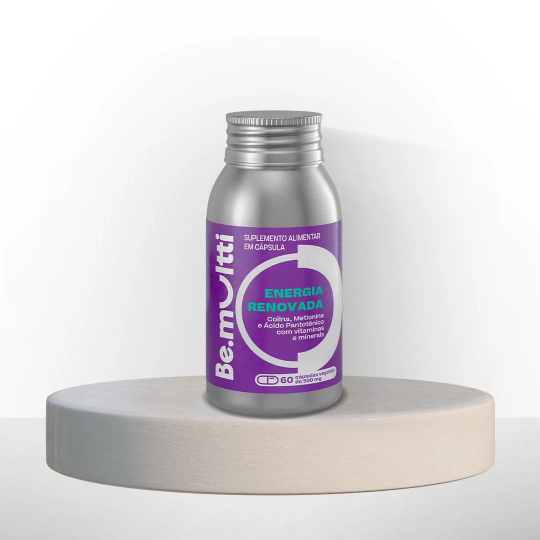 Vitamina / Suplemento Energia Renovada Frasco Com 60 Cápsulas