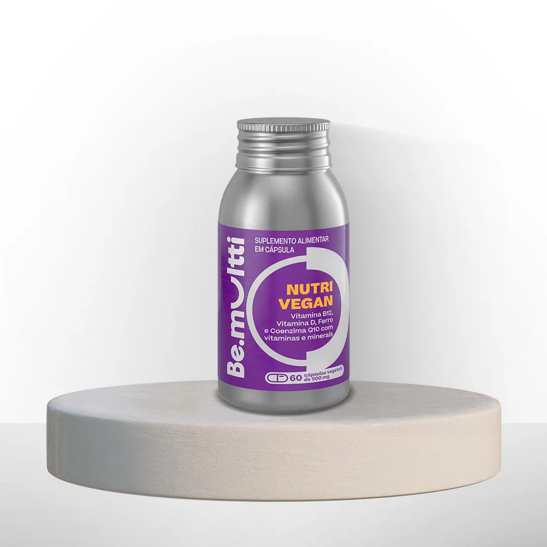 Vitamina / Suplemento Nutri Vegan Frasco Com 60 Cápsulas