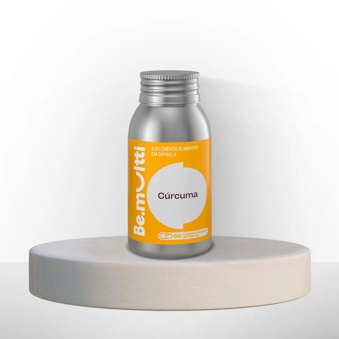 Vitamina / Suplemento Cúrcuma Frasco Com 60 Cápsulas