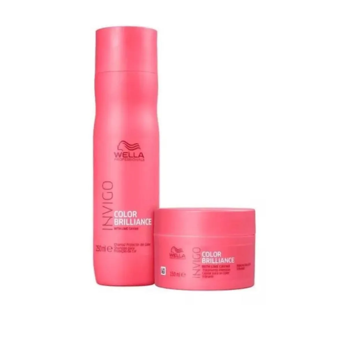 KIT COLLOR BRILLIANCE INVIGO SHAMPOO 250ML + MASCARA 150ML - WELLA