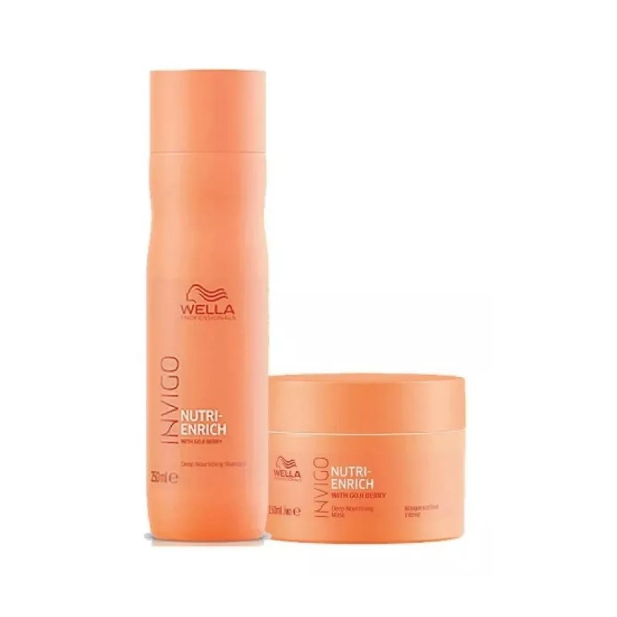 KIT INVIGO NUTRI ENRICH SHAMPOO 250ML  + MASCARA 150ML - WELLA