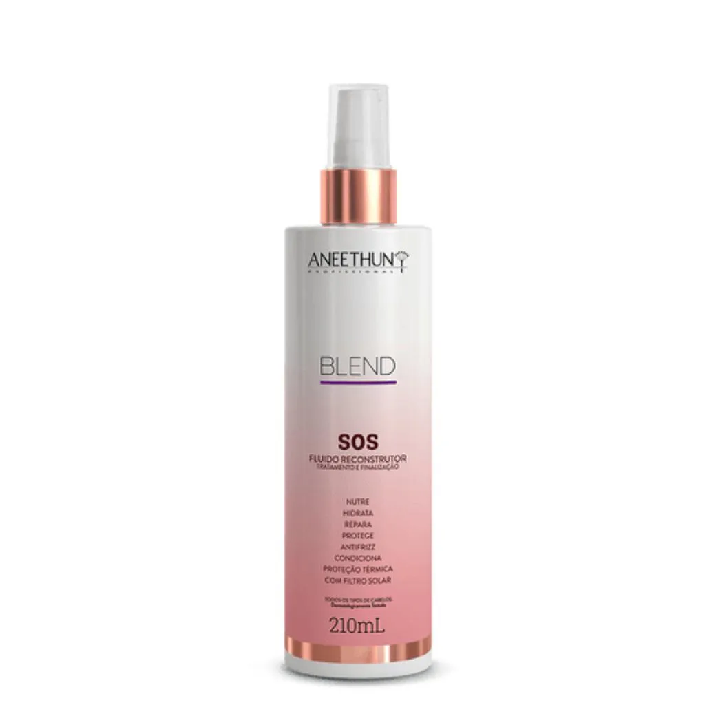 SOS FLUíDO RECONSTRUTOR IMEDIATO BLEND 210ML - ANEETHUN