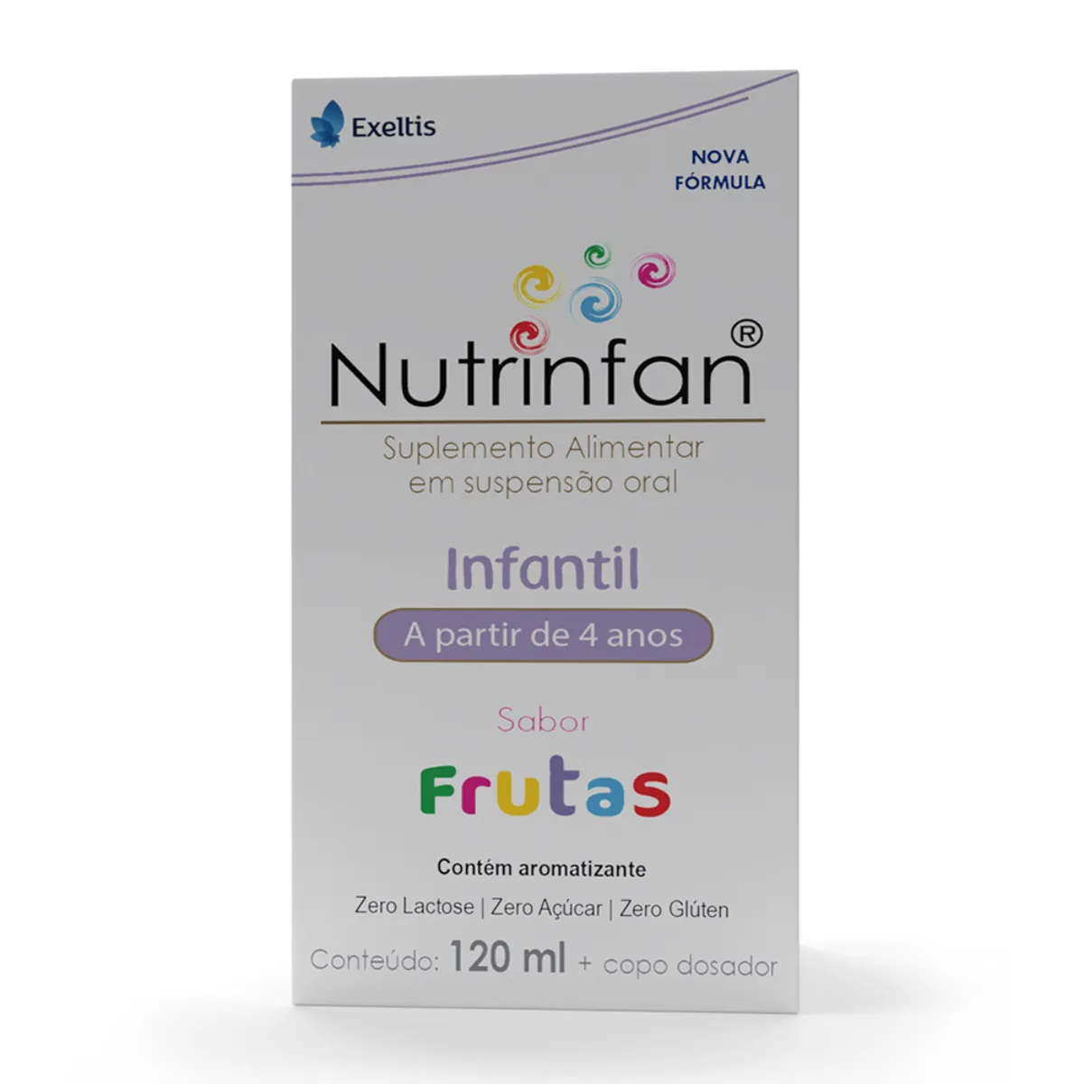 Polivitamínico Nutrinfan Infantil Frutas 120ml + Copo Dosador