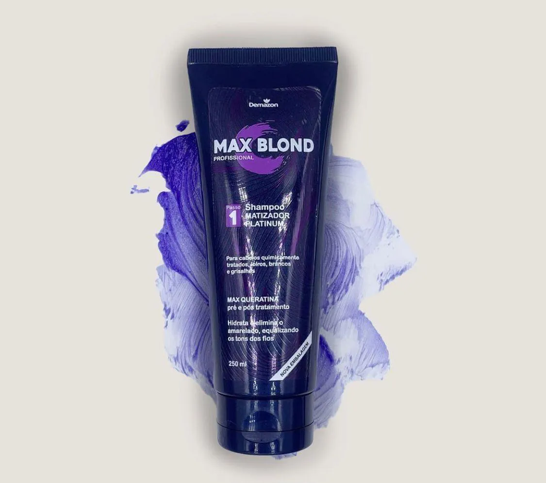 SHAMPOO MAX BLOND 300G - DEMAZON