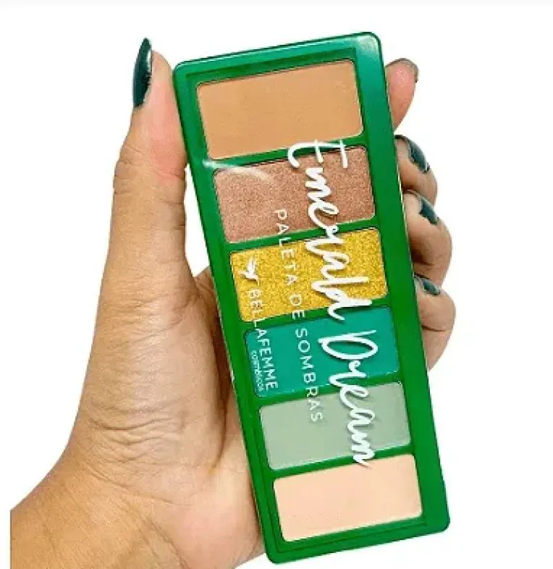 PALETA DE SOMBRAS EMERALD DREAM BELLAFEMME