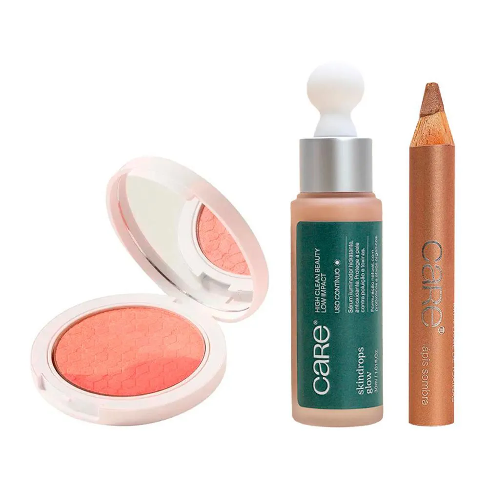 KIT CARE NATURAL BEAUTY PELE GOLDEN GLOW - 3 PRODUTOS