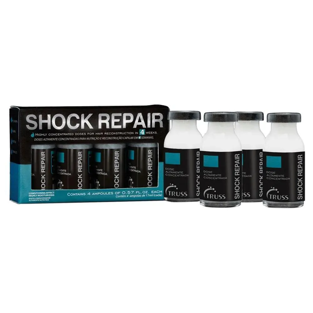 TRUSS SHOCK REPAIR CAIXA DE AMPOLA PARA REPARAçãO 4X7ML