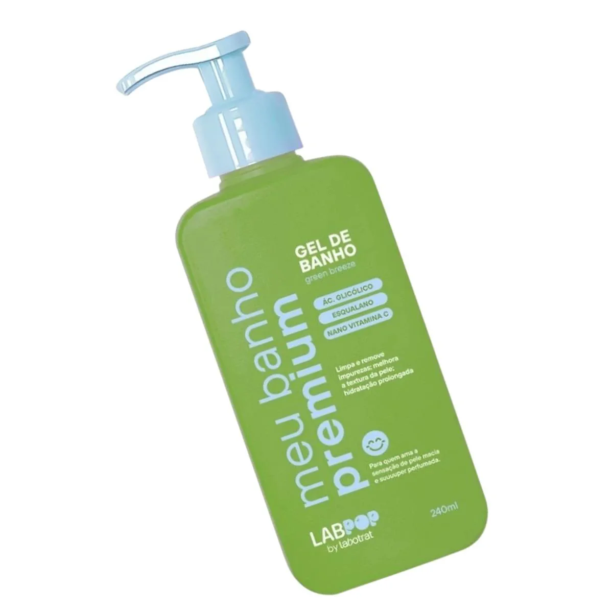 LABOTRAT MEU BANHO PREMIUM GREEN BREEZE GEL DE BANHO 240ML