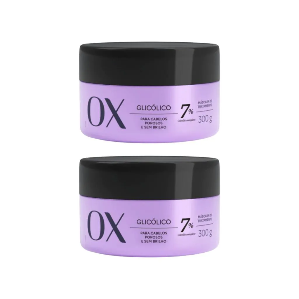 MASCARA OX 300G GLICOLICO - KIT C/ 2UN
