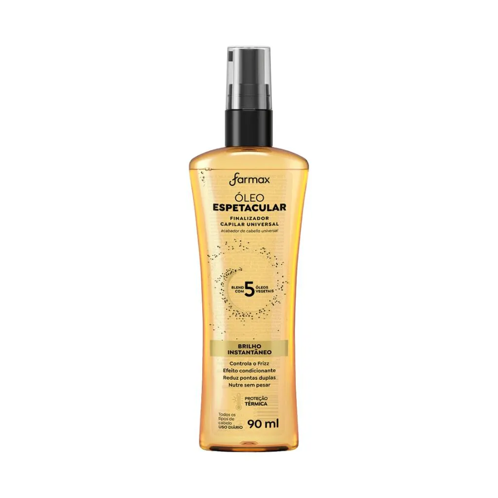 OLEO CAPILAR FARMAX FINALIZADOR ESPETACULAR 90ML