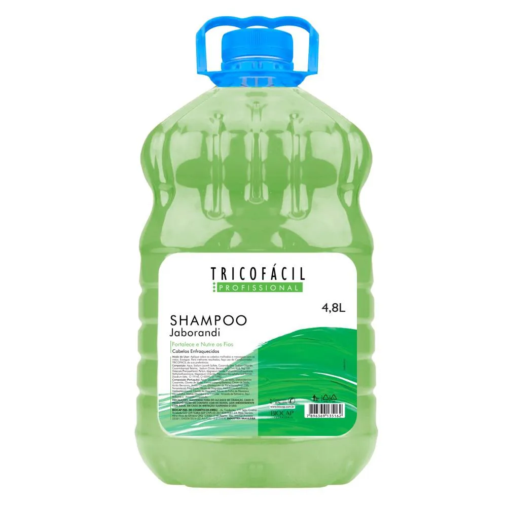SHAMPOO JABORANDI 4,8 LITROS TRICOFACIL