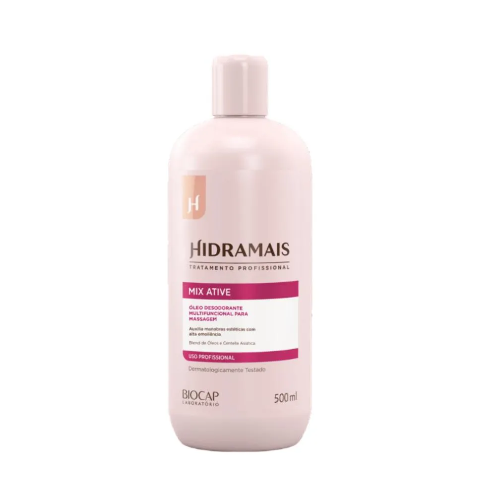 ÓLEO DE MASSAGEM CORPORAL MIX ATIVE 500ML HIDRAMAIS