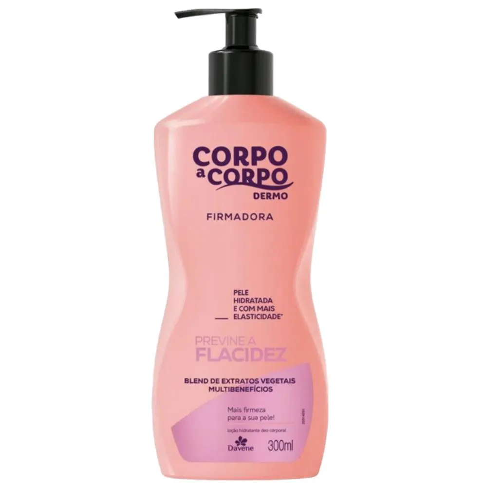 LOçãO FIRMADORA CORPO A CORPO DEO 300ML DAVENE