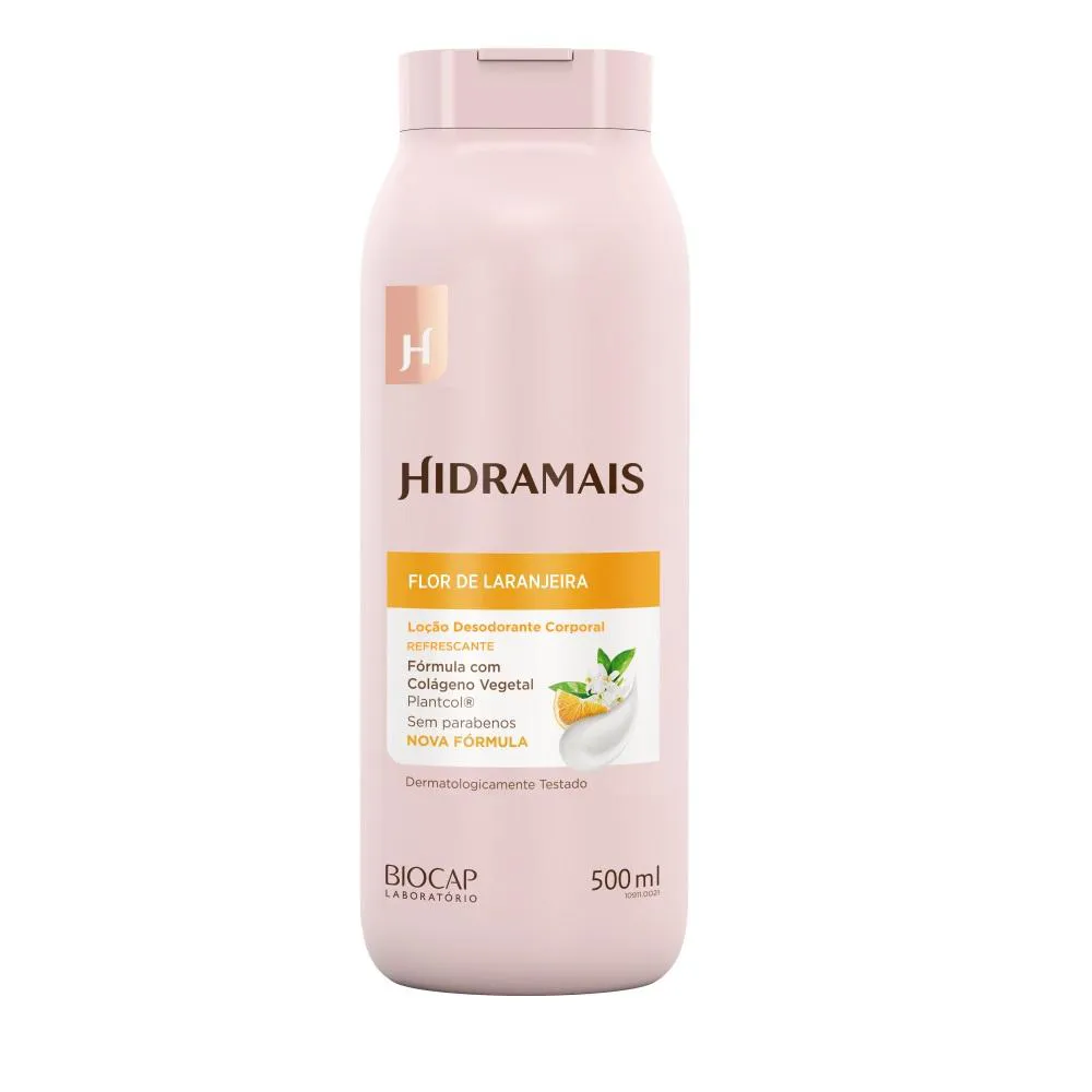 LOçãO DESODORANTE CORPORAL FLOR  LARANJEIRA 500ML HIDRAMAIS