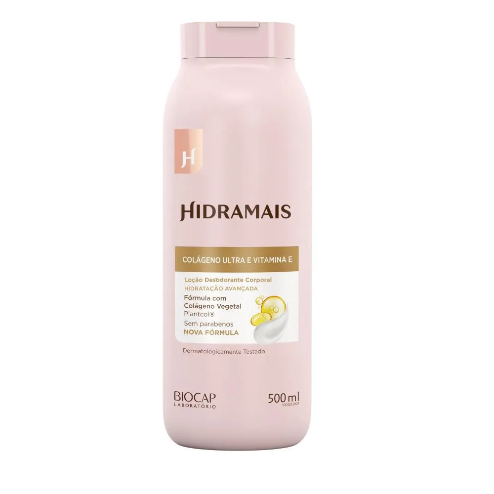 LOçãO CORPORAL COLAGENO ULTRA E VITAMINA E 500ML HIDRAMAIS