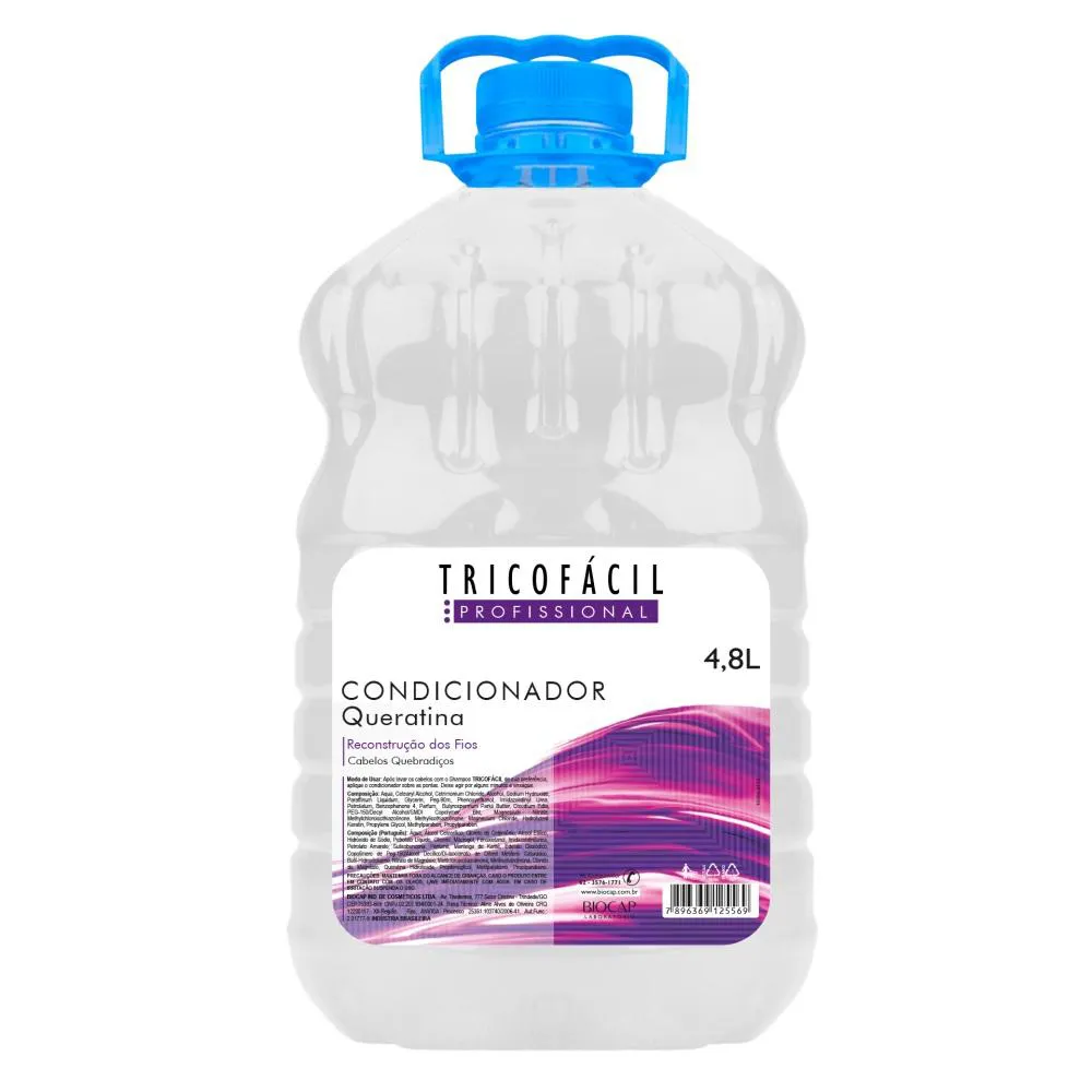 CONDICIONADOR QUERATINA 4,8 LITROS TRICOFACIL