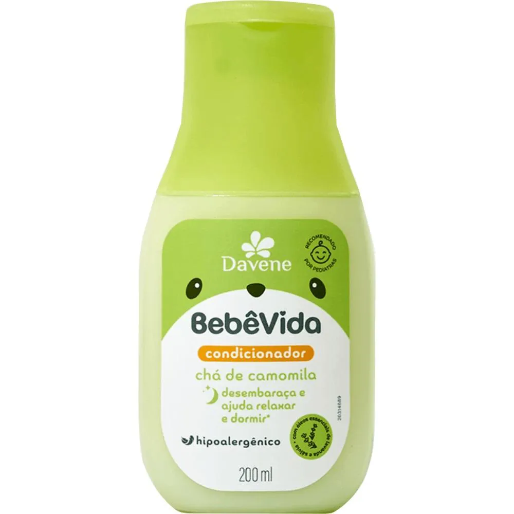 CONDICIONADOR BEBE VIDA CHA DE CAMOMILA 200ML DAVENE