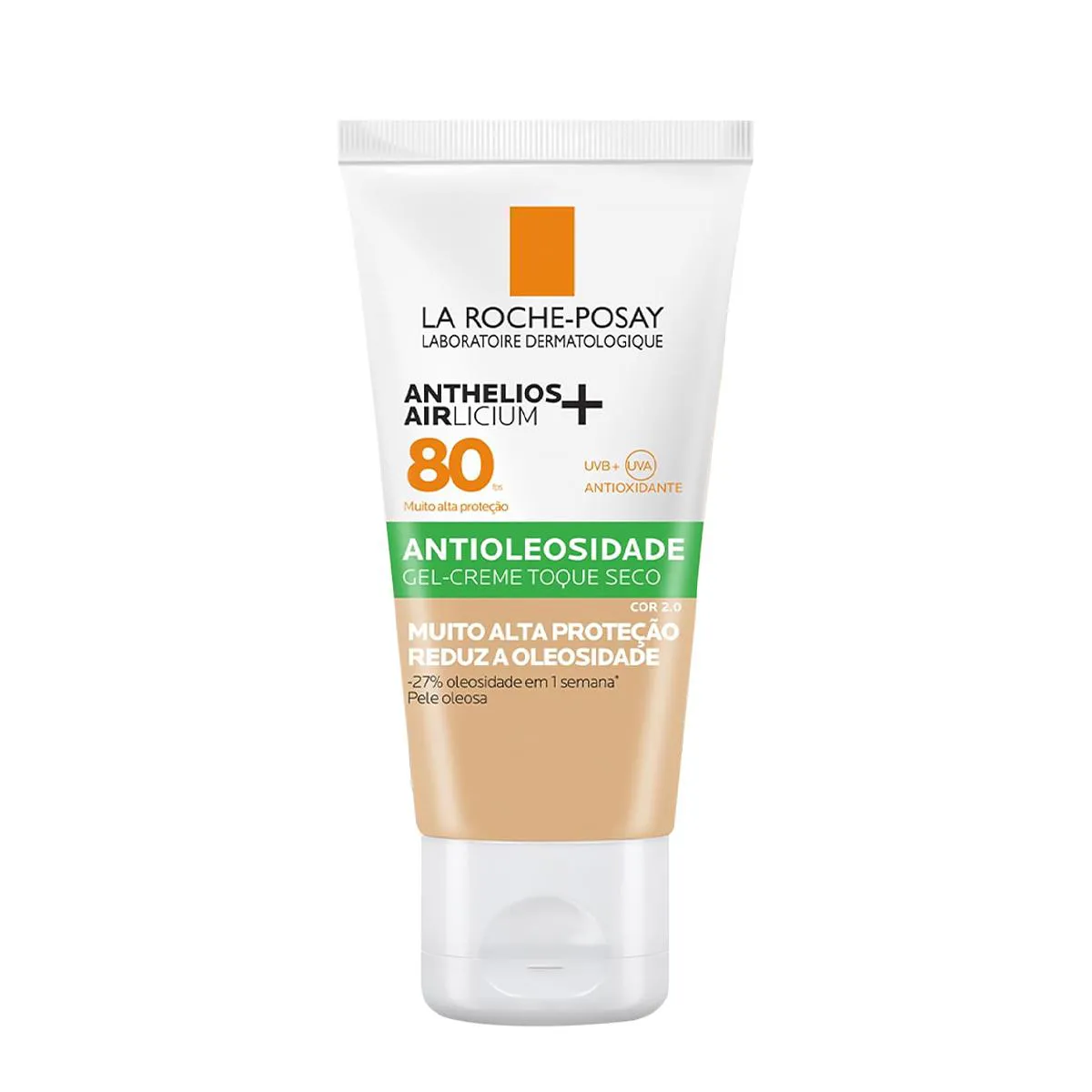 LA ROCHE-POSAY ANTHELIOS AIRLICIUM FPS80 COR 2.0 - PROTETOR SOLAR COM COR 40G