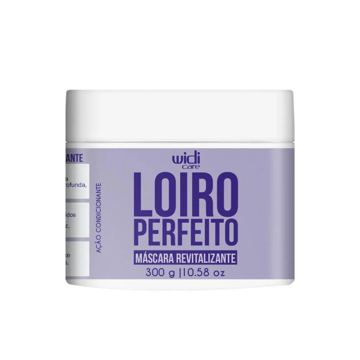 WIDI CARE MáSCARA REVITALIZANTE LOIRO PERFEITO 300G