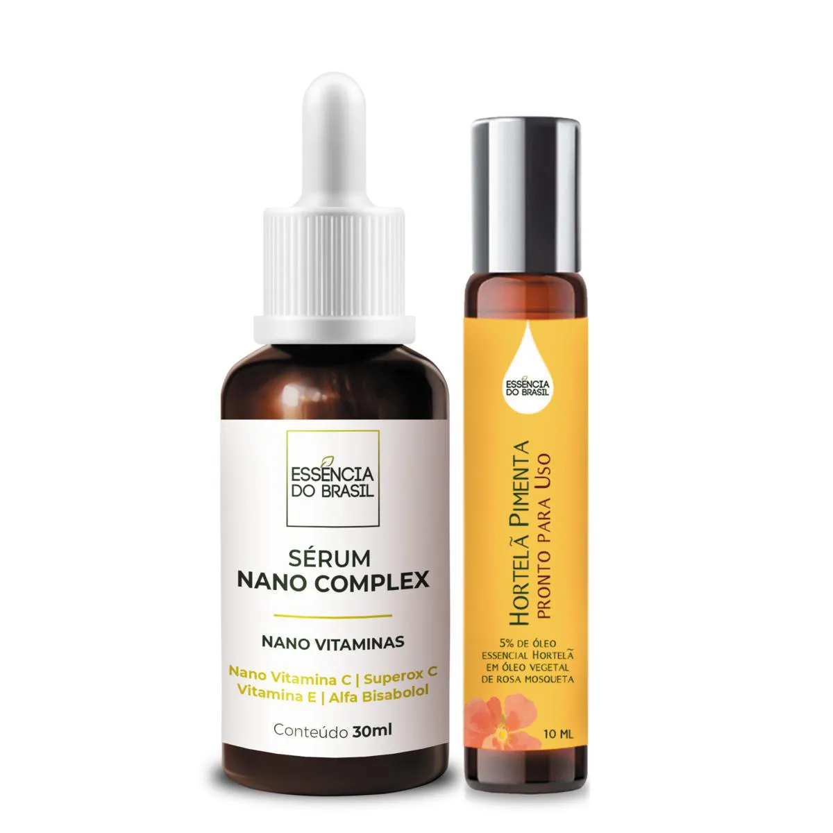 KIT ENERGIA VITAMINA C: SéRUM VIT C + ÓLEO HORTELã PIMENTA