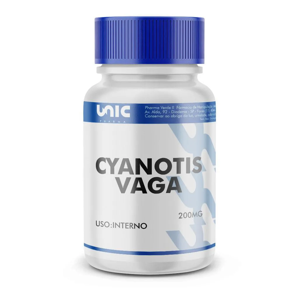 CYANOTIS VAGA 200MG - 60 CáPSULAS