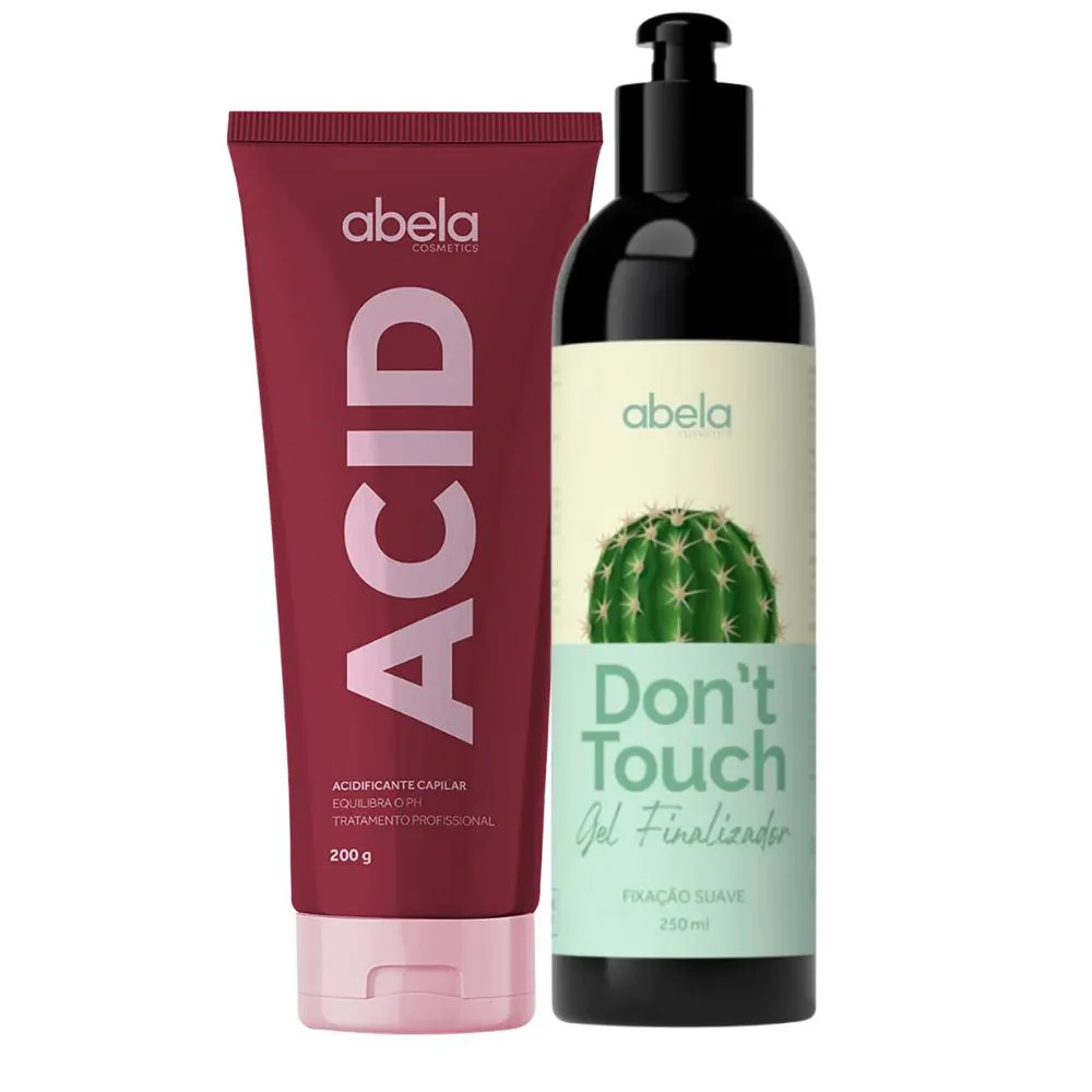 KIT ABELA COSMETICS - ACID 200G E GEL DON'T TOUCH 250G