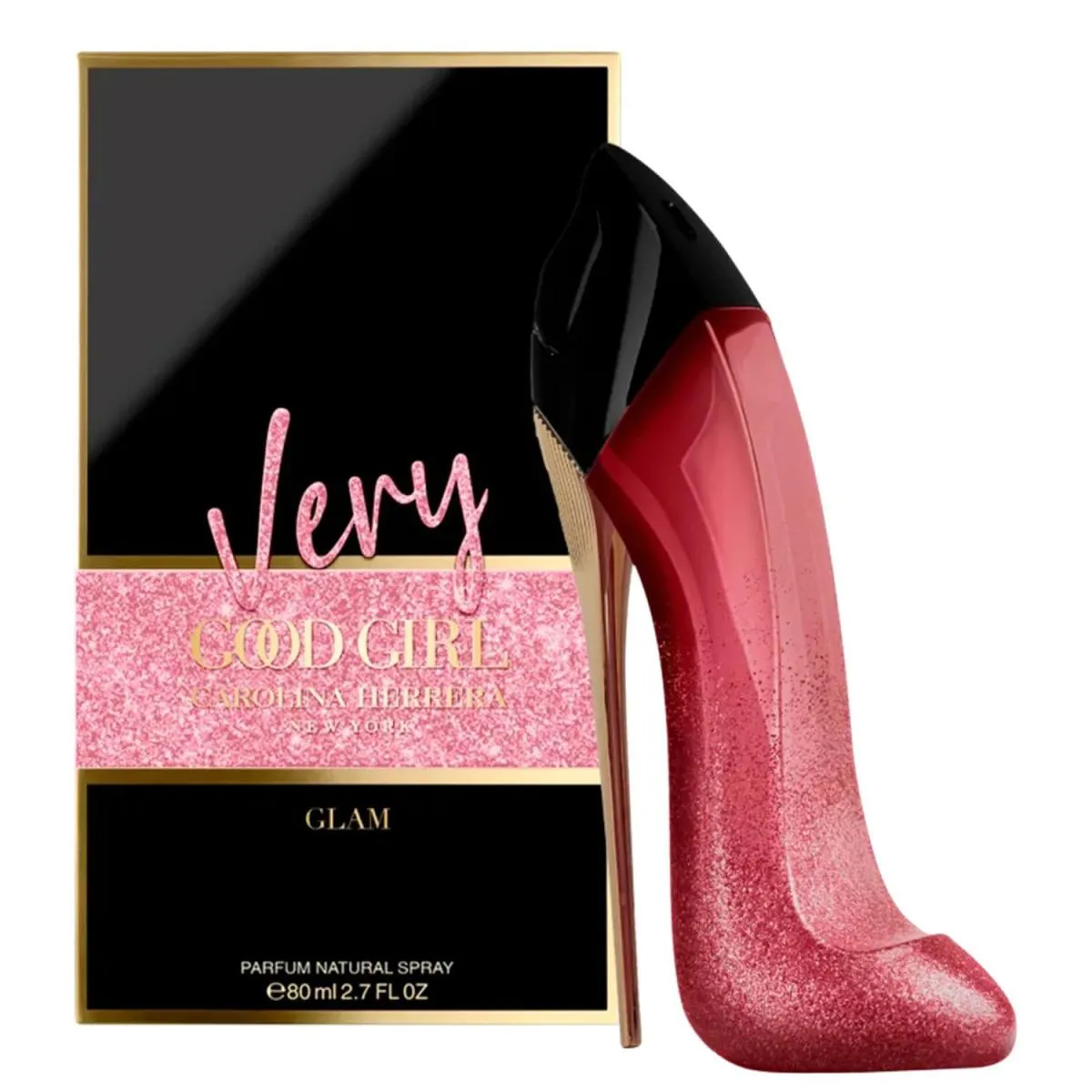 VERY GOOD GIRL GLAM CAROLINA HERRERA EAU DE PARFUM - PERFUME FEMININO 80ML