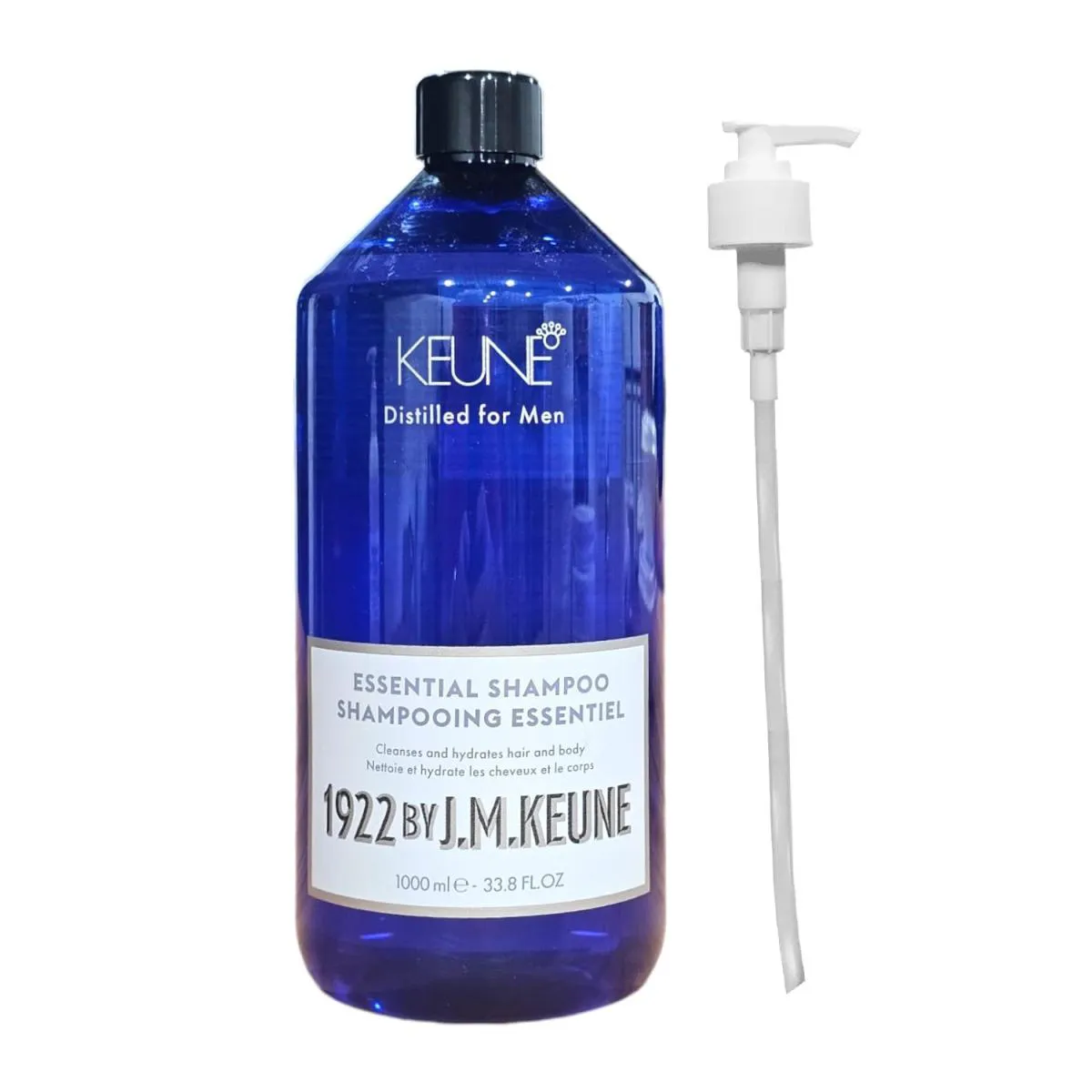 KEUNE 1922 BY J. M. KEUNE ESSENTIAL - SHAMPOO 1L + VáLVULA PUMP