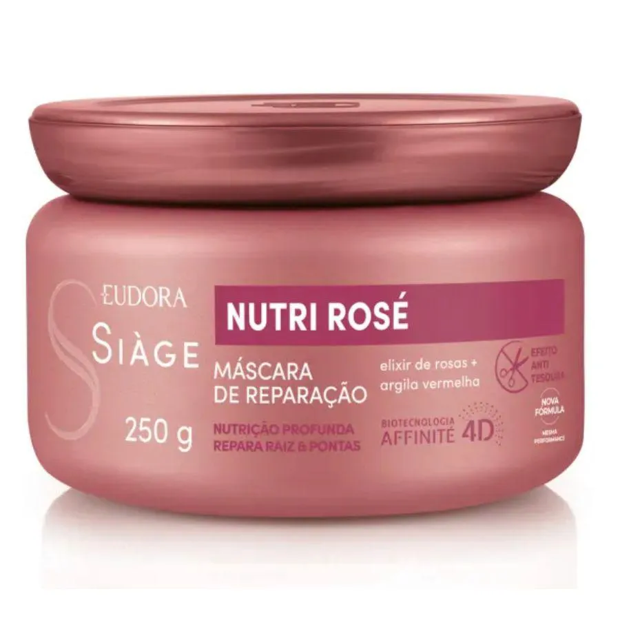 MáSCARA CAPILAR SIàGE NUTRI ROSE 250G - EUDORA