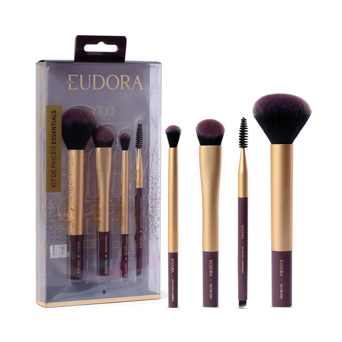 EUDORA KIT DE PINCéIS ESSENTIALS