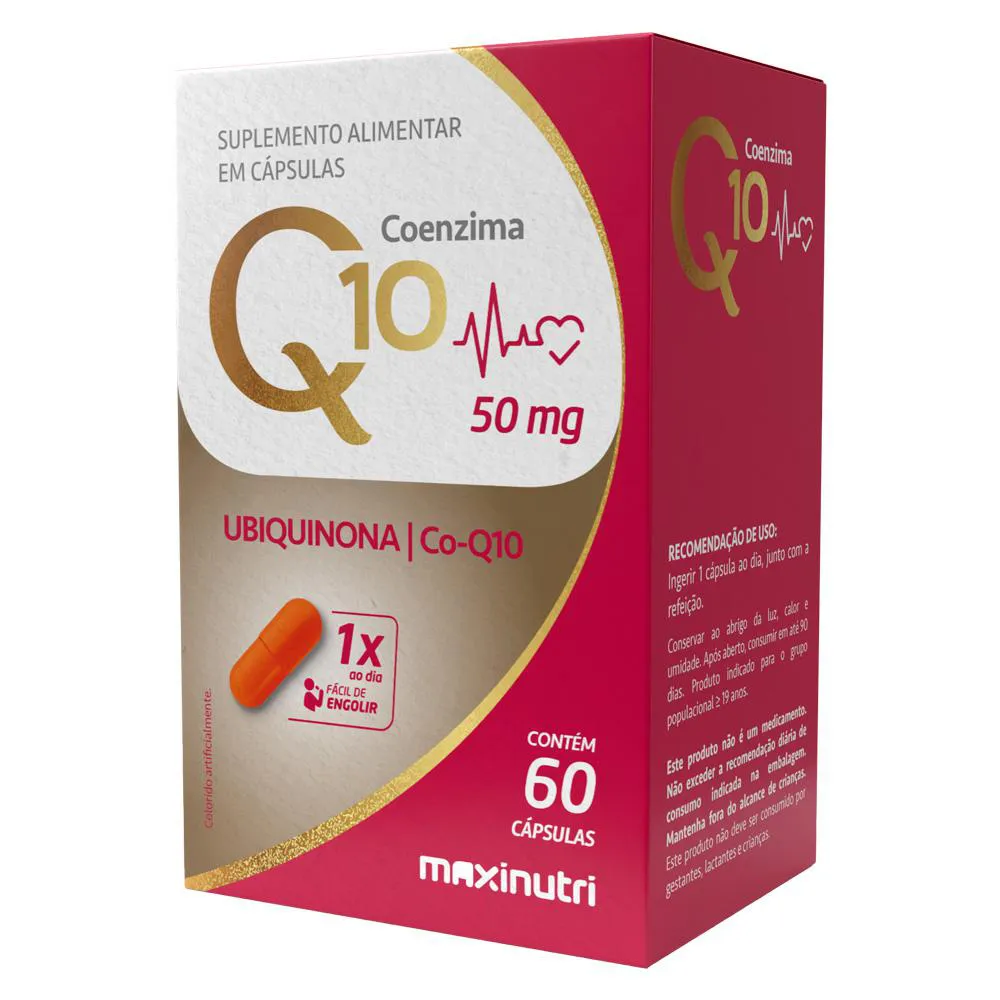 COENZIMA Q10 GOLD 50MG 60 CAPS MAXINUTRI