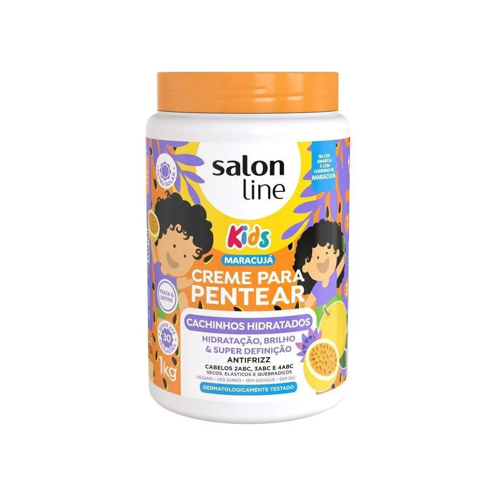 CREME PARA PENTEAR KIDS CACHINHOS HIDRATADOS MARACUJá 1KG