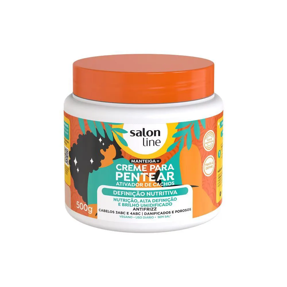 CREME PARA PENTEAR DEFINIçãO NUTRITIVA 500G
