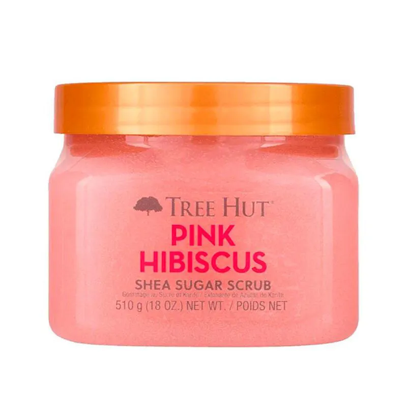 TREE HUT PINK HIBISCUS SHEA SUGAR SCRUB - ESFOLIANTE CORPORAL 510G