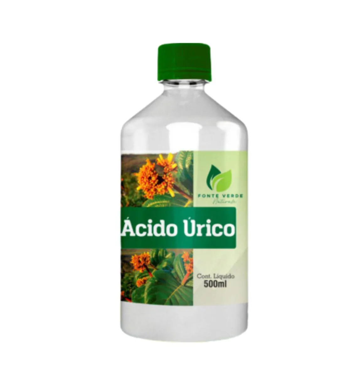 CHá CONCENTRADO DE ÁCIDO ÚRICO 500ML FONTE VERDE