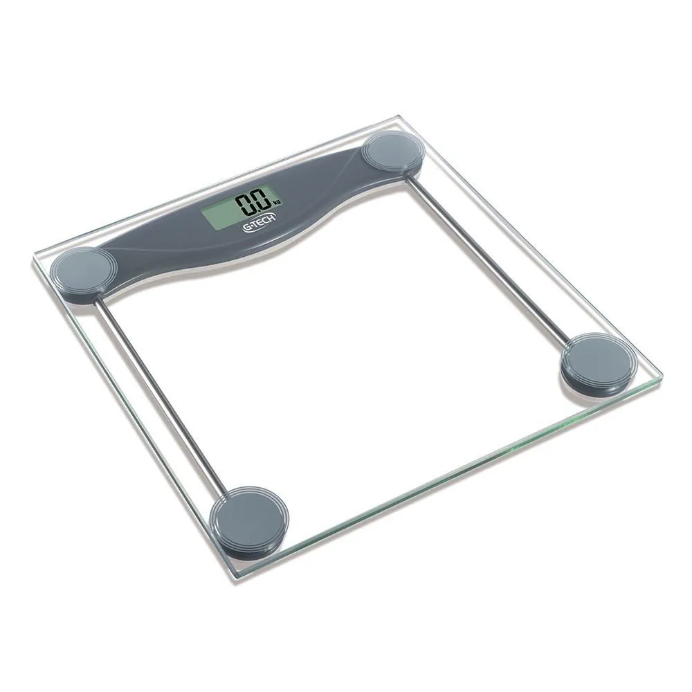 G-TECH GLASS 10 BALANçA DIGITAL EM VIDRO TEMPERADO ATé 150 KG