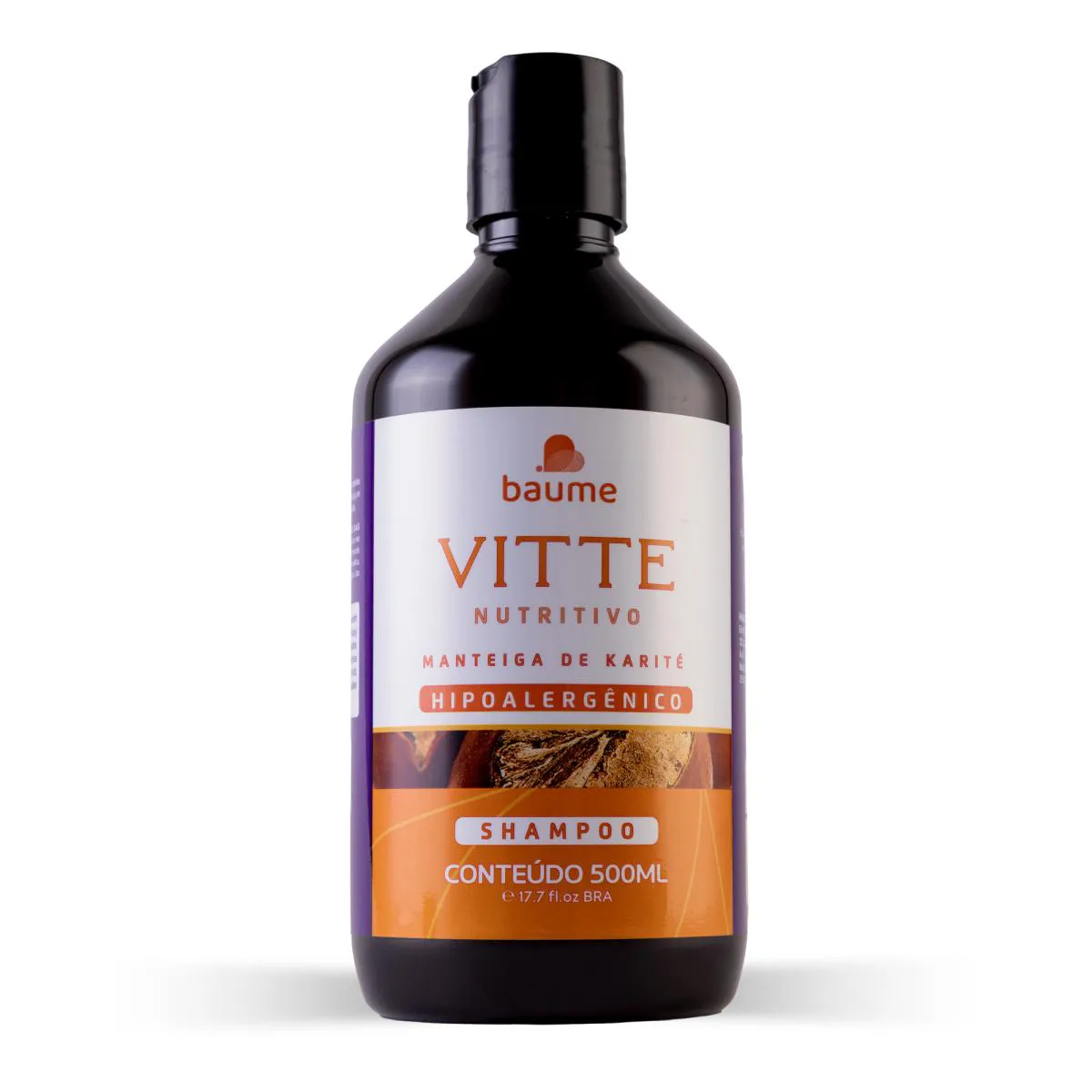 SHAMPOO NUTRITIVO VITTE MANTEIGA DE KARITé 500ML - BAUME