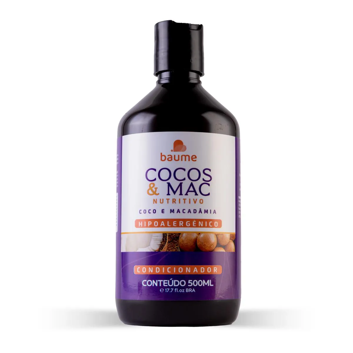 CONDICIONADOR NUTRITIVO COCOS E MAC 500ML - BAUME