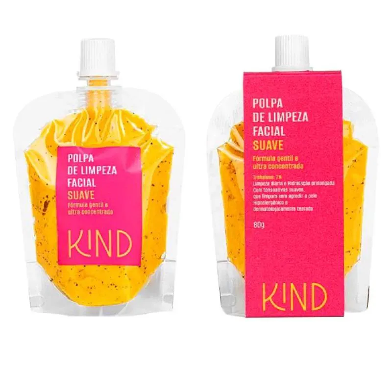 KIT PELE REVITALIZADA KIND 1 SéRUM UNIFORMIZADOR TON + 1 POLPA LIMPEZA SUAVE + GLOSS MARROM PERFEITO