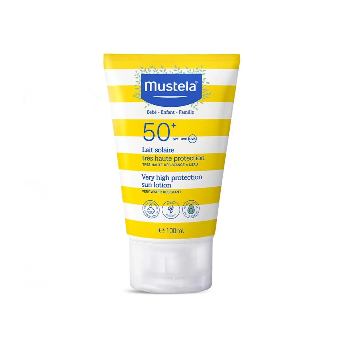 Protetor Solar Corporal Loção FPS 50+ Mustela 100ml