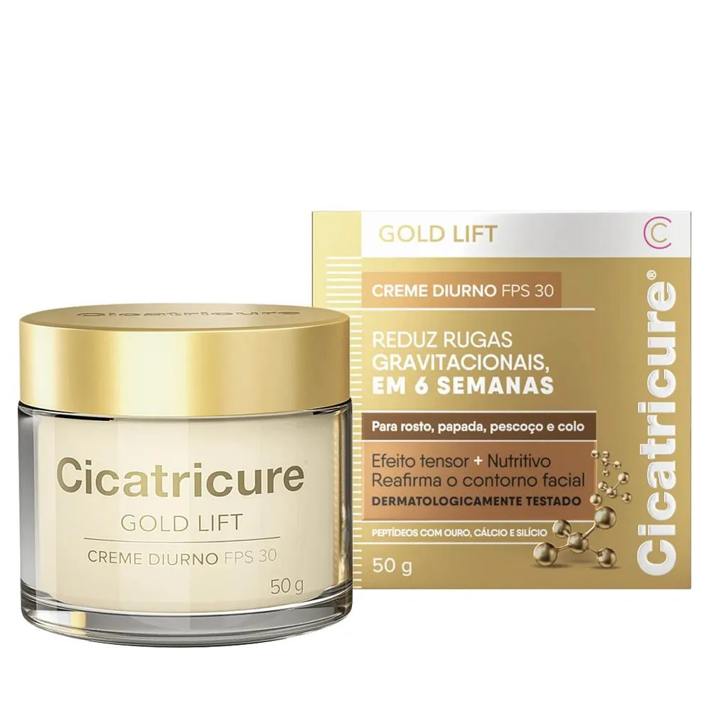 CICATRICURE GOLD LIFT DIURNO FPS 30 50G