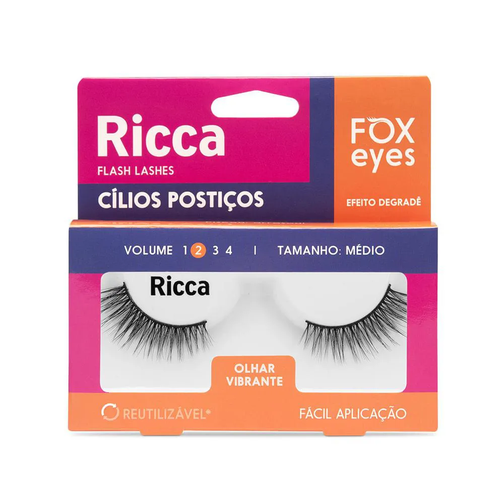 CíLIOS RICCA FOX EYES OLHAR VIBRANTE