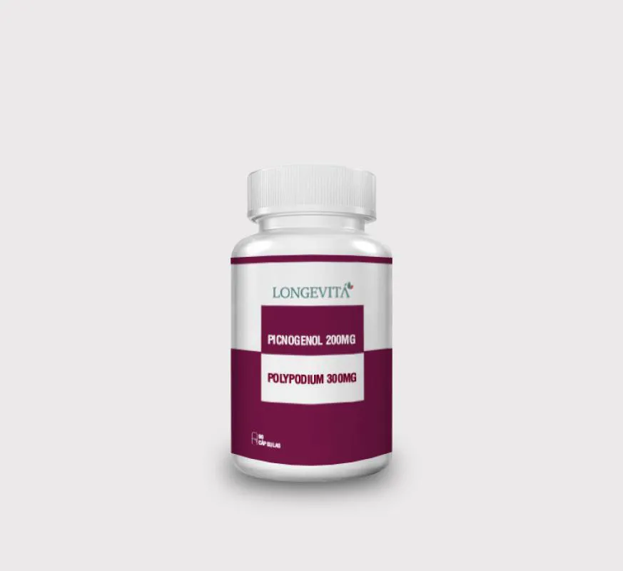 POLYPODIUM LEUCOTOMUS 300MG+ PICNOGENOL 200MG 90CAPS