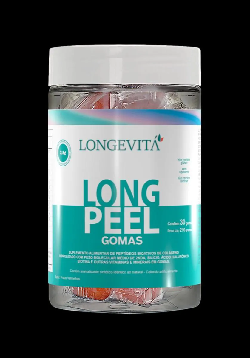 LONGEVITá LONG PEEL COLáGENO E BIOTINA POTE 30 UNIDADES