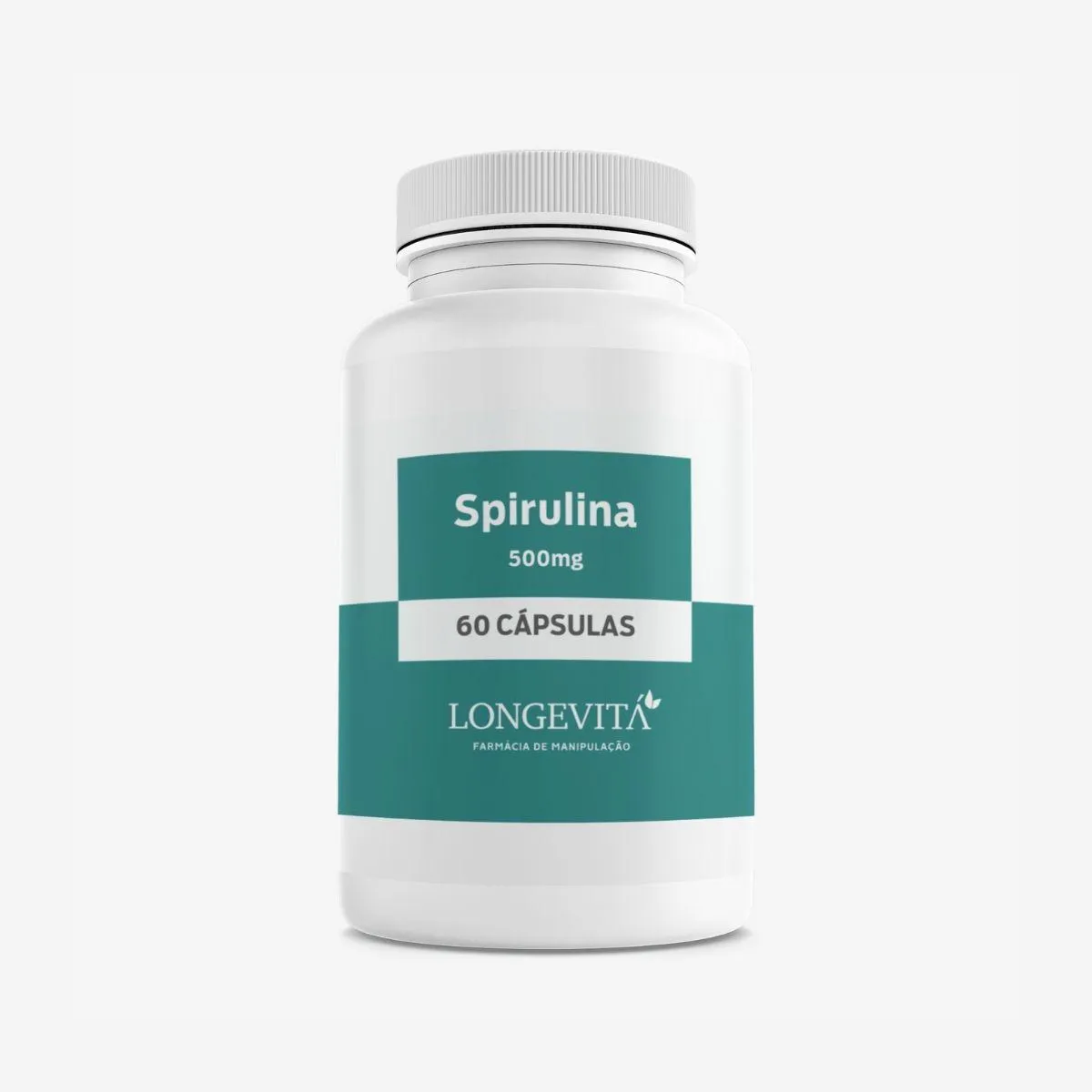 LONGEVITA SPIRULINA 500MG 60 CáPSULAS NUTRICIONAL