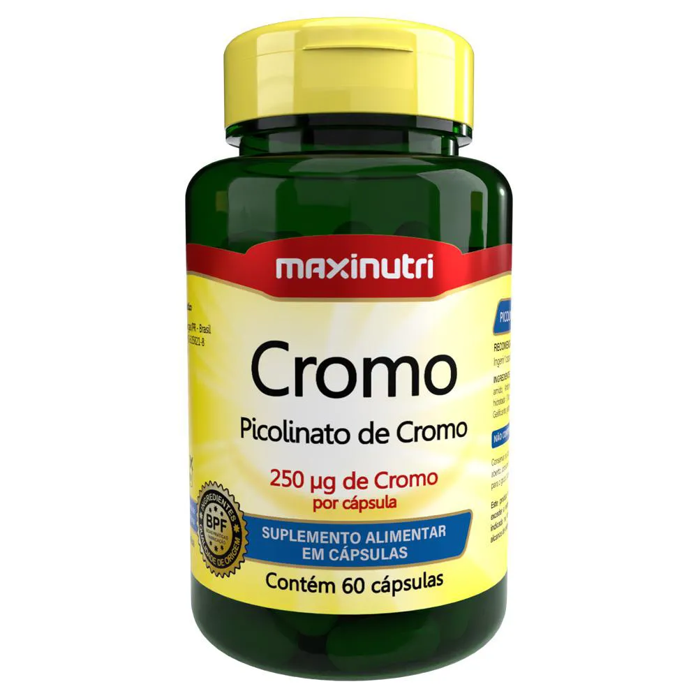 CROMO PICOLINATO DE CROMO 100% IDR 60 CáPSULAS